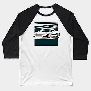 Acura NSX monochrome illustration Baseball T-Shirt